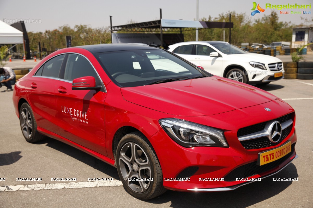 Luxe Drive by Mercedes Benz at Shamshabad Go Karting track, RGIA, Hyderabad