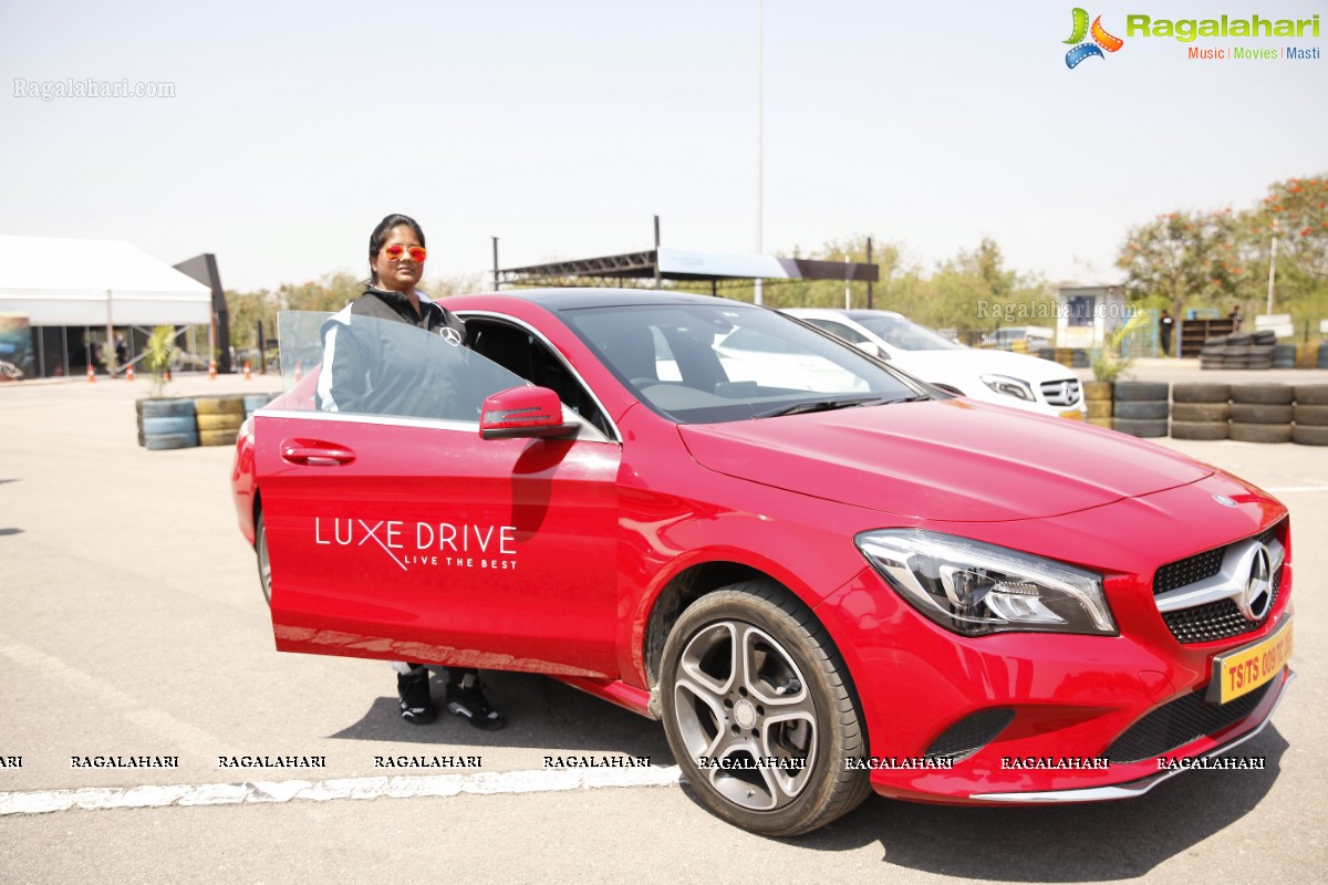 Luxe Drive by Mercedes Benz at Shamshabad Go Karting track, RGIA, Hyderabad