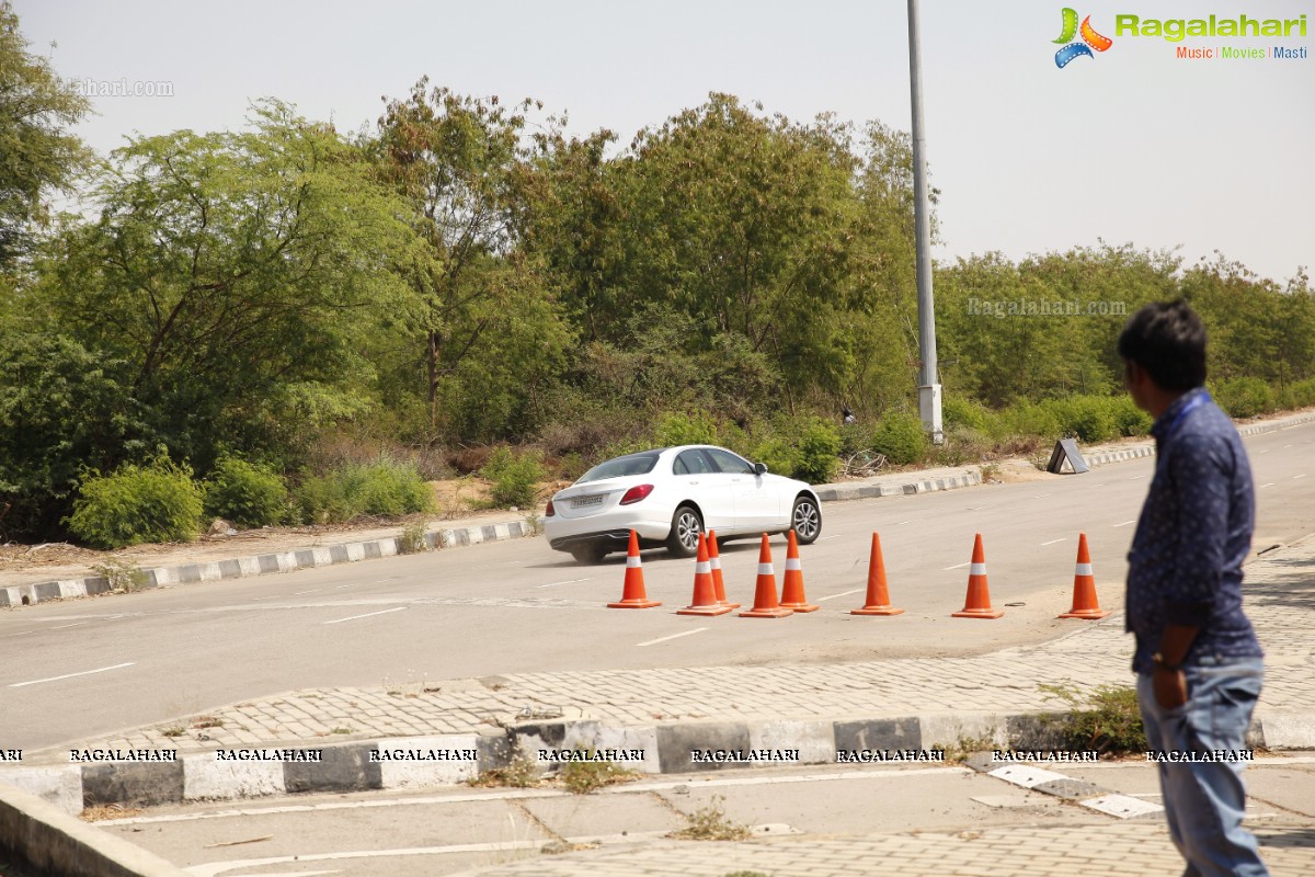 Luxe Drive by Mercedes Benz at Shamshabad Go Karting track, RGIA, Hyderabad