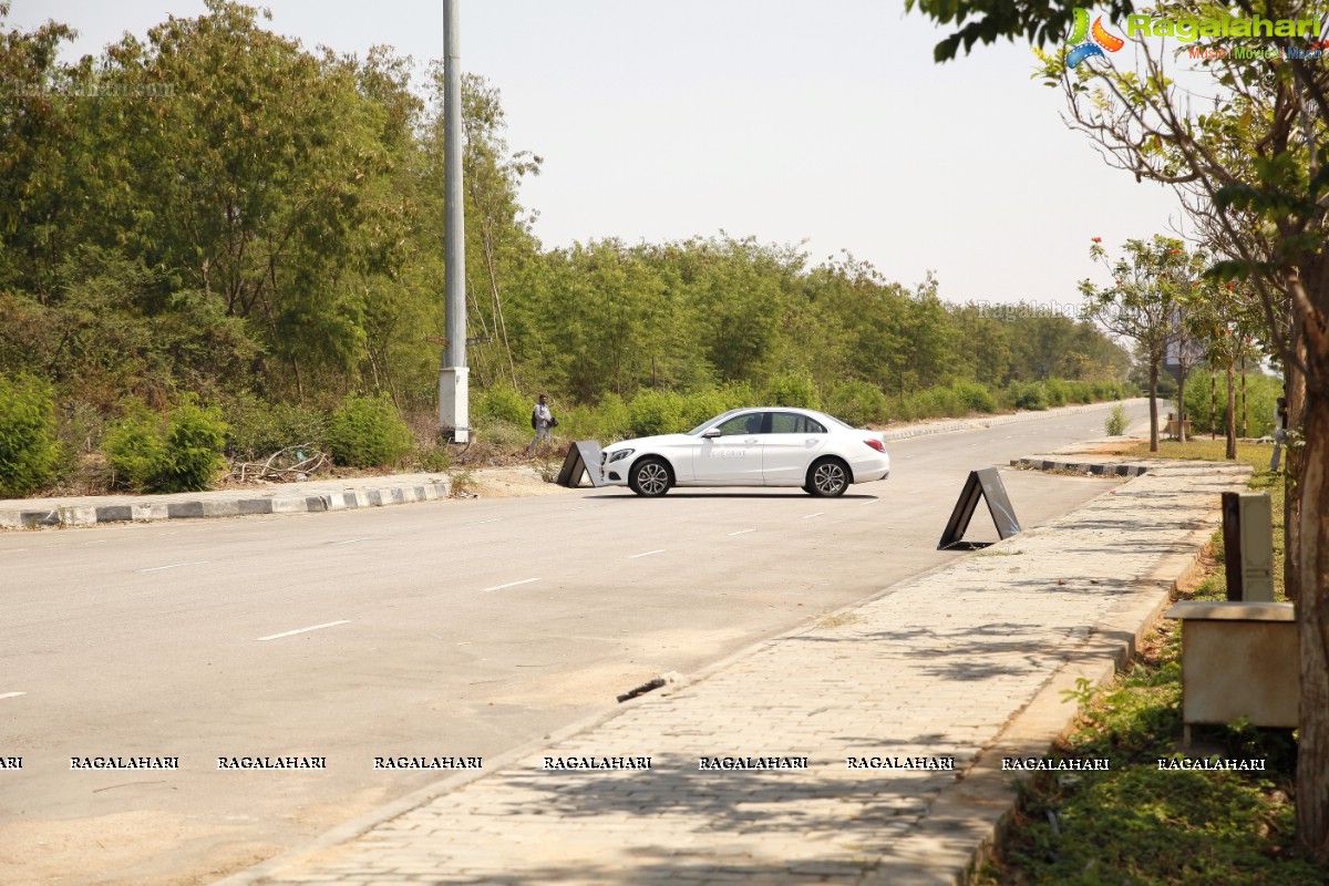 Luxe Drive by Mercedes Benz at Shamshabad Go Karting track, RGIA, Hyderabad