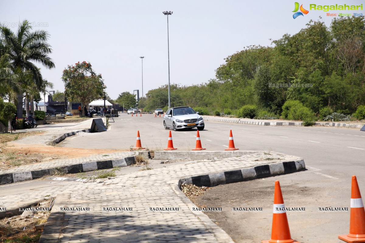 Luxe Drive by Mercedes Benz at Shamshabad Go Karting track, RGIA, Hyderabad