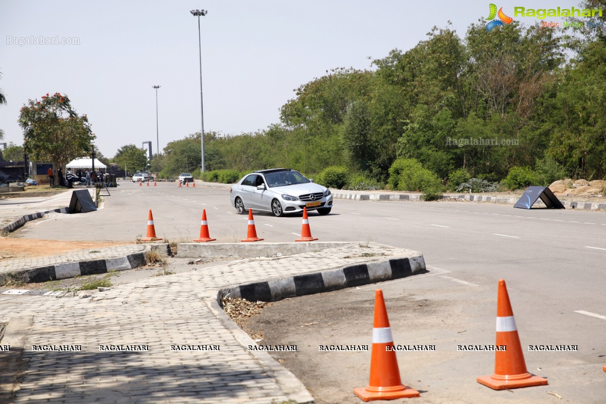 Luxe Drive by Mercedes Benz at Shamshabad Go Karting track, RGIA, Hyderabad