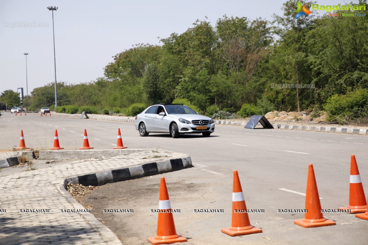 Luxe Drive by Mercedes Benz at Shamshabad Go Karting track, RGIA, Hyderabad