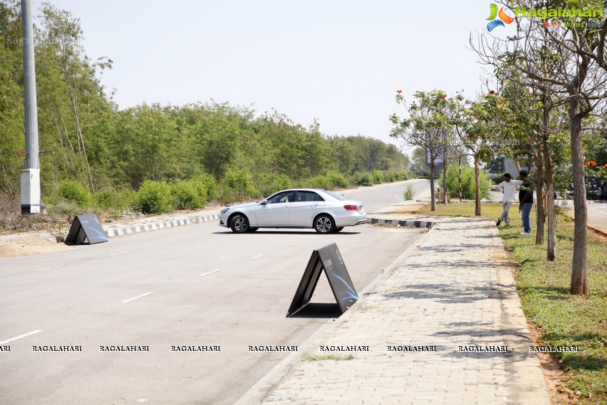 Luxe Drive by Mercedes Benz at Shamshabad Go Karting track, RGIA, Hyderabad