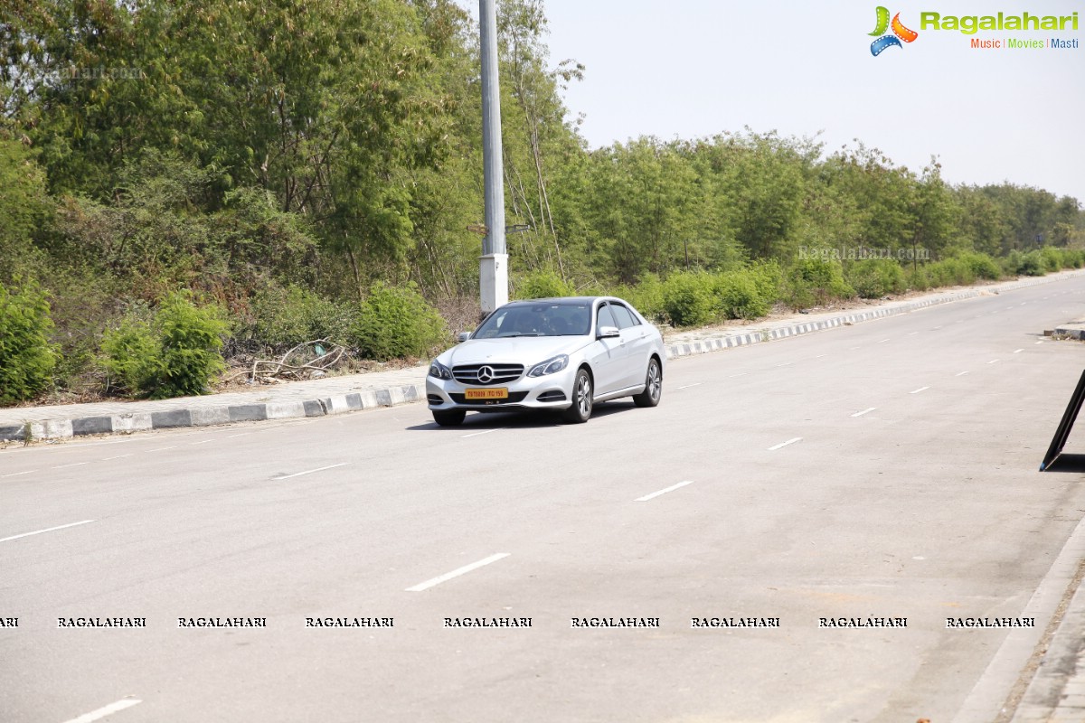 Luxe Drive by Mercedes Benz at Shamshabad Go Karting track, RGIA, Hyderabad