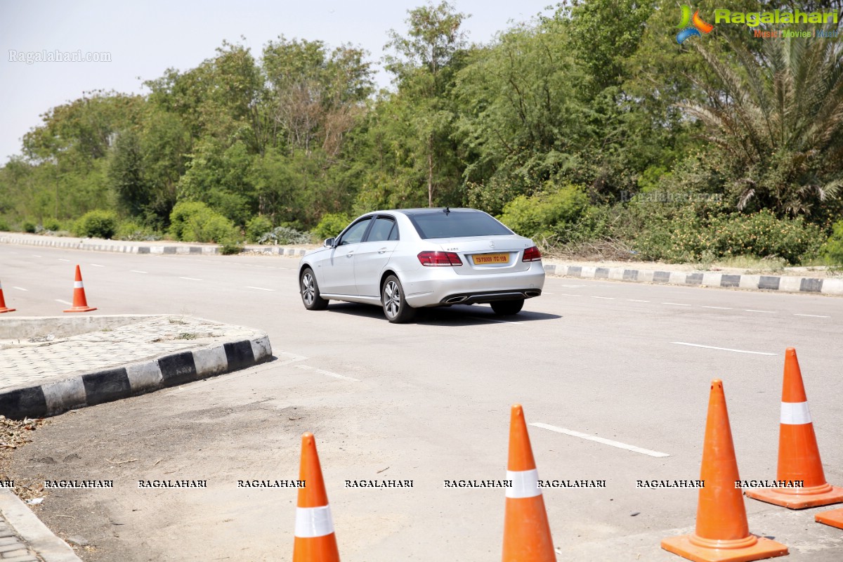 Luxe Drive by Mercedes Benz at Shamshabad Go Karting track, RGIA, Hyderabad