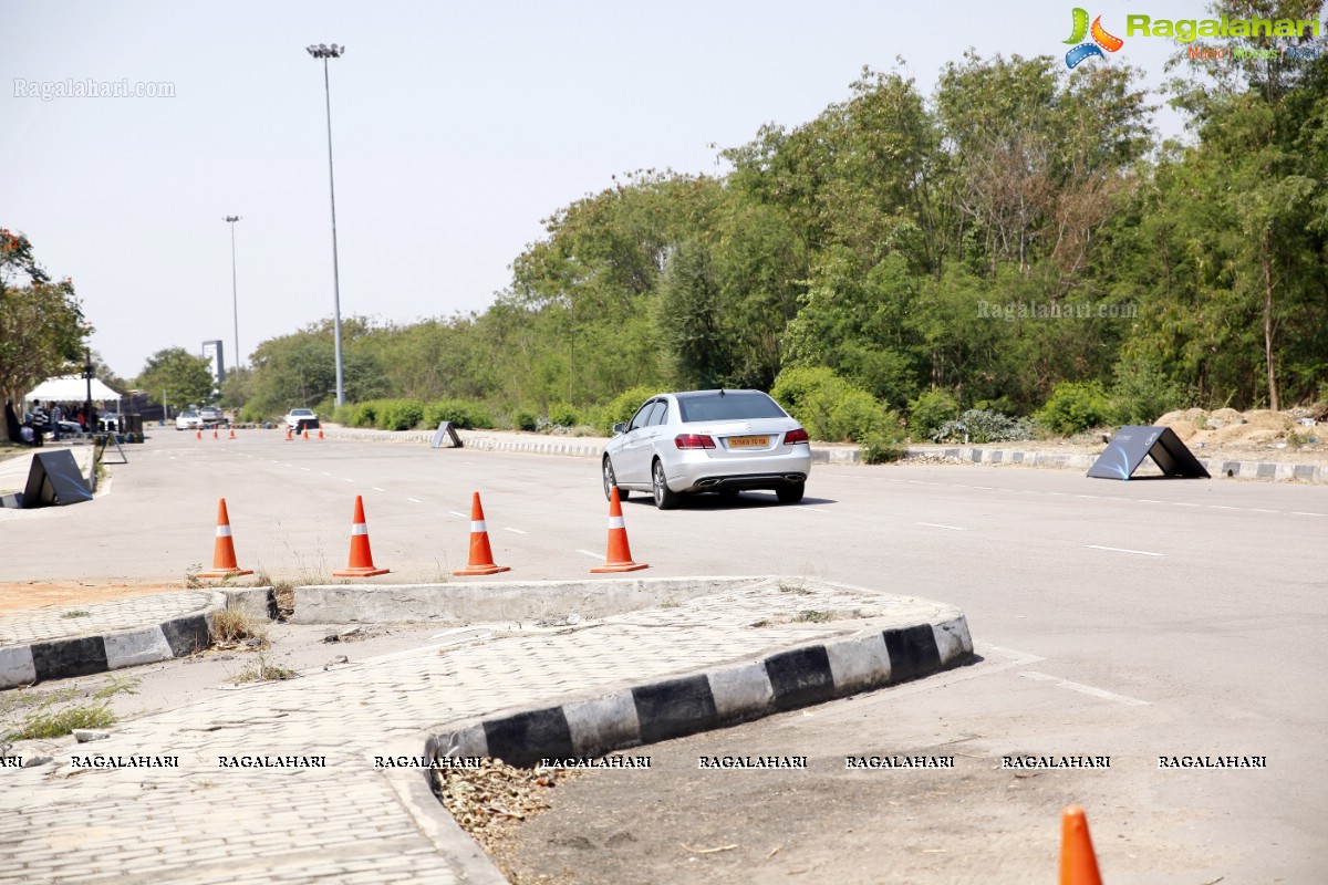 Luxe Drive by Mercedes Benz at Shamshabad Go Karting track, RGIA, Hyderabad