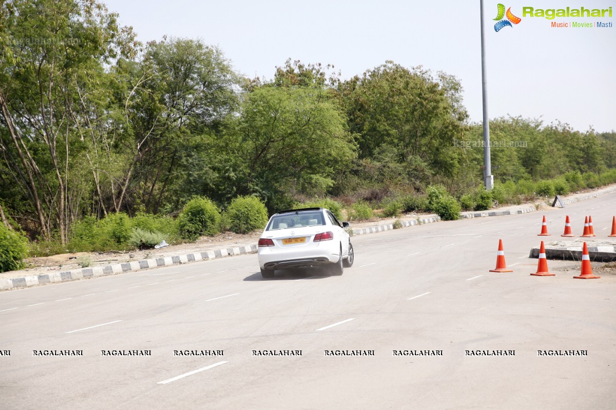 Luxe Drive by Mercedes Benz at Shamshabad Go Karting track, RGIA, Hyderabad