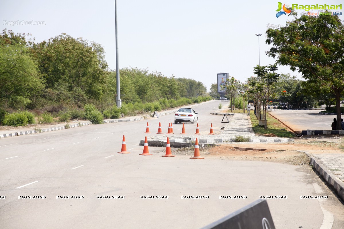 Luxe Drive by Mercedes Benz at Shamshabad Go Karting track, RGIA, Hyderabad