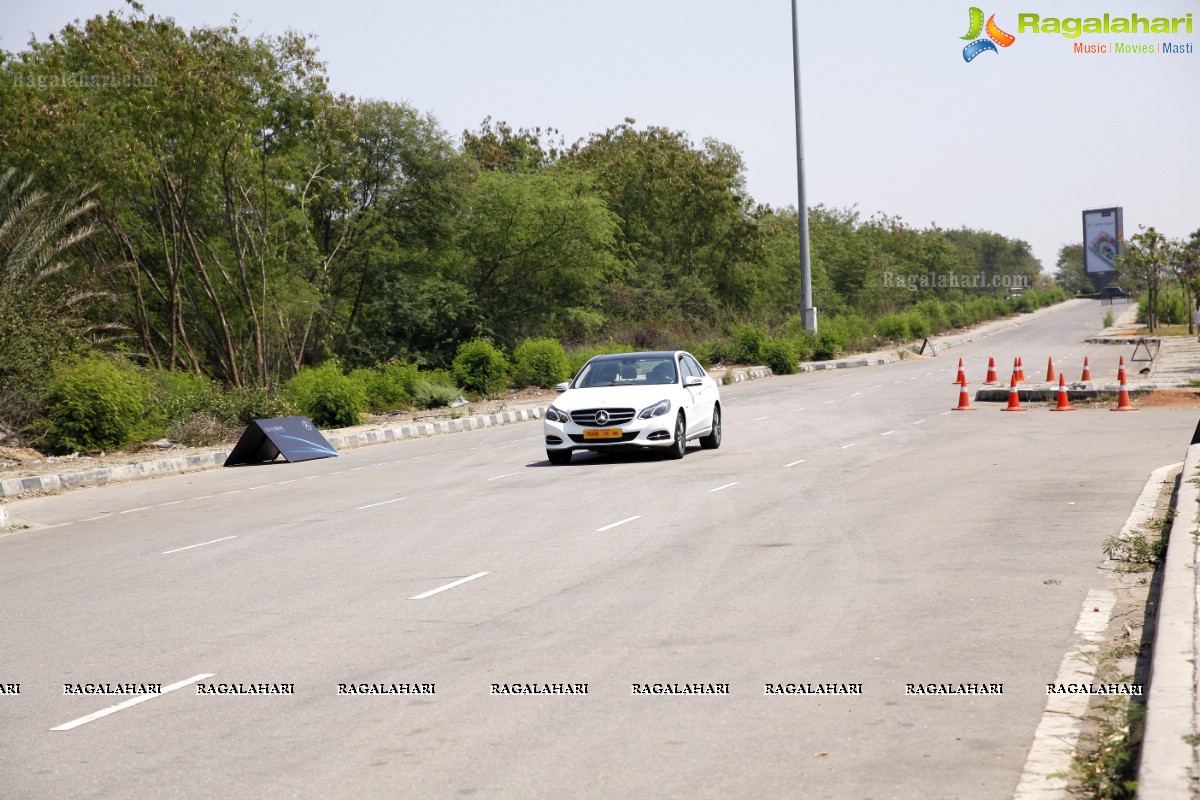 Luxe Drive by Mercedes Benz at Shamshabad Go Karting track, RGIA, Hyderabad