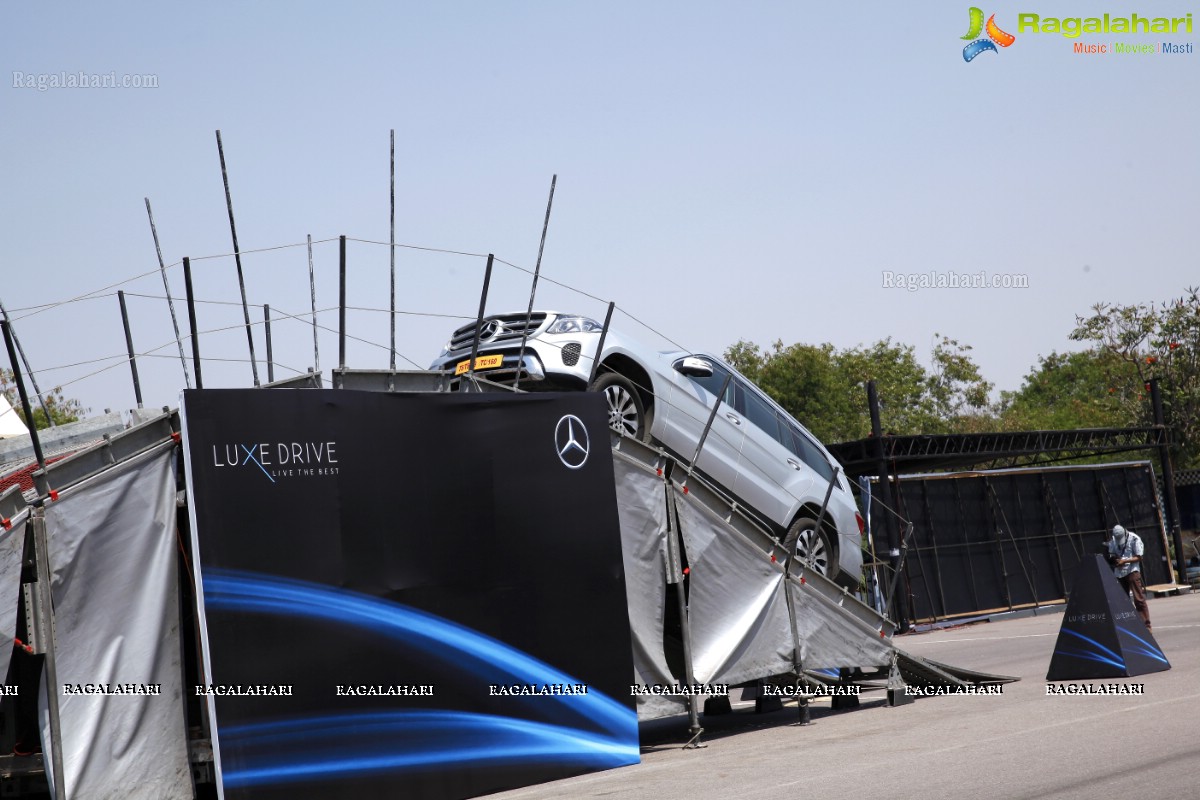 Luxe Drive by Mercedes Benz at Shamshabad Go Karting track, RGIA, Hyderabad