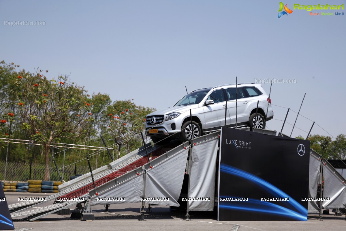 Luxe Drive by Mercedes Benz at Shamshabad Go Karting track, RGIA, Hyderabad