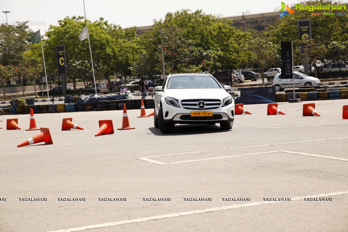 Luxe Drive by Mercedes Benz at Shamshabad Go Karting track, RGIA, Hyderabad