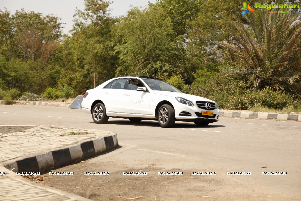 Luxe Drive by Mercedes Benz at Shamshabad Go Karting track, RGIA, Hyderabad