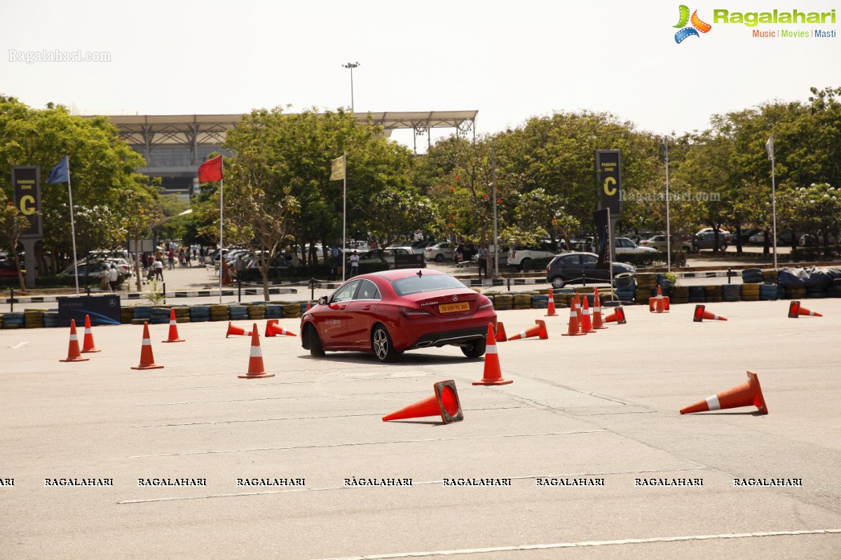 Luxe Drive by Mercedes Benz at Shamshabad Go Karting track, RGIA, Hyderabad