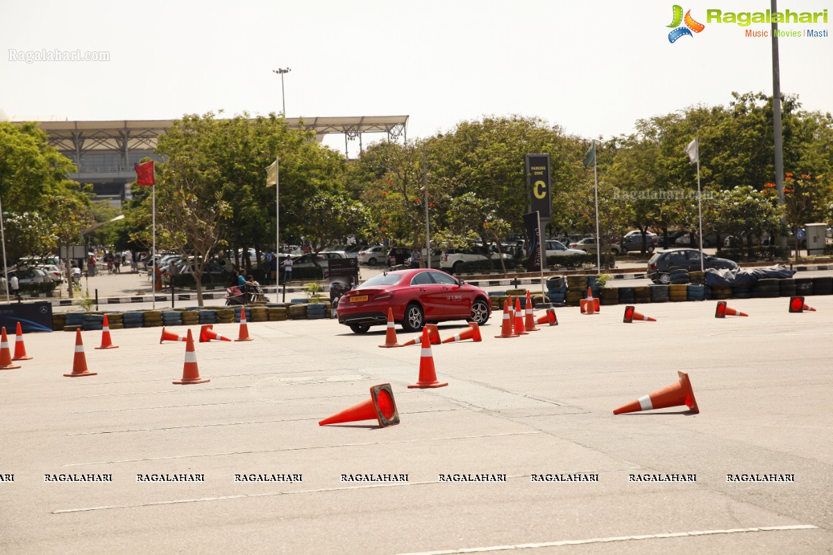 Luxe Drive by Mercedes Benz at Shamshabad Go Karting track, RGIA, Hyderabad