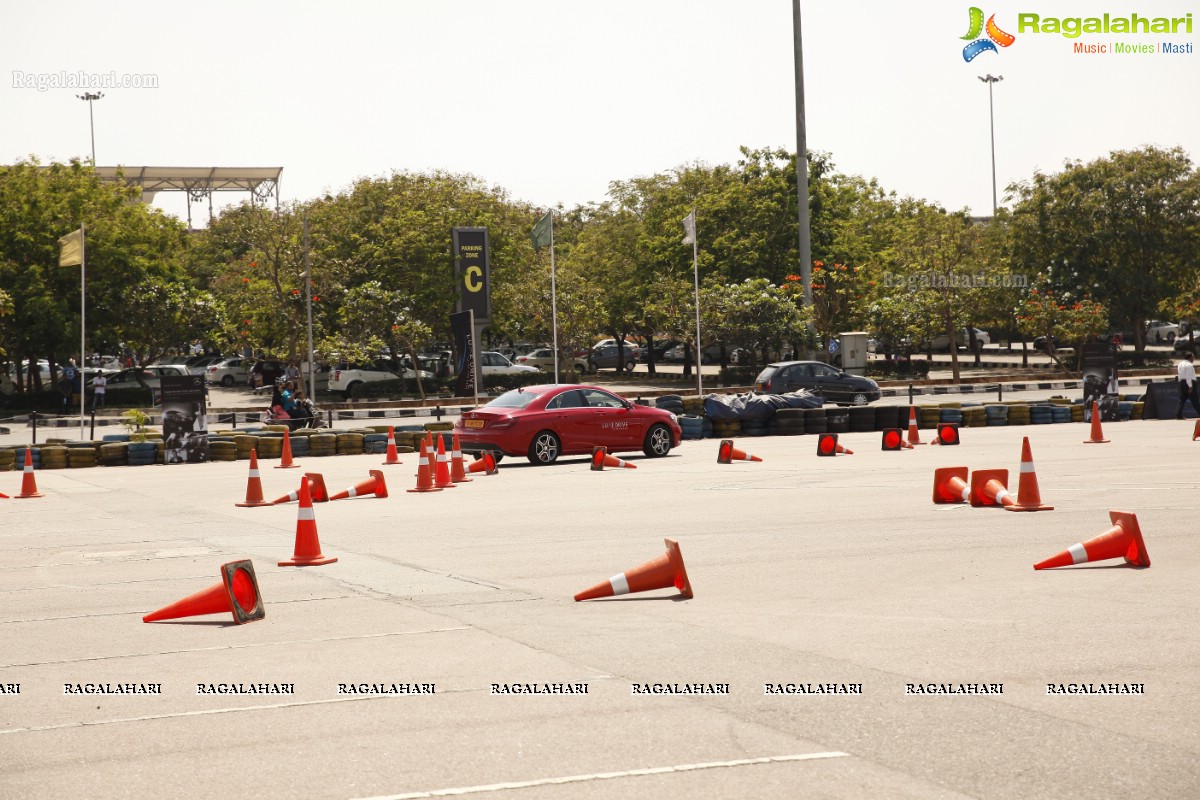 Luxe Drive by Mercedes Benz at Shamshabad Go Karting track, RGIA, Hyderabad