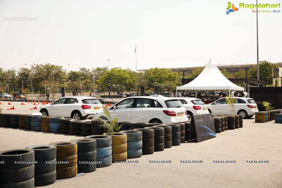 Luxe Drive by Mercedes Benz at Shamshabad Go Karting track, RGIA, Hyderabad