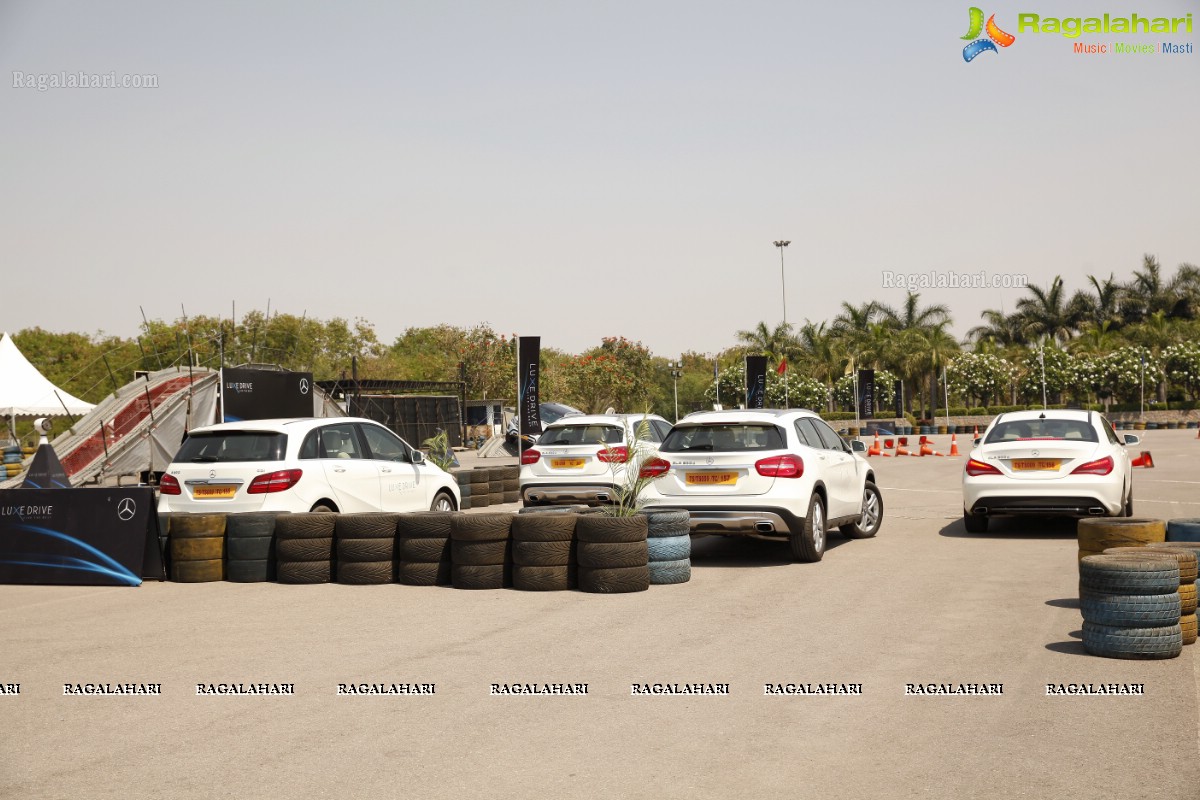 Luxe Drive by Mercedes Benz at Shamshabad Go Karting track, RGIA, Hyderabad