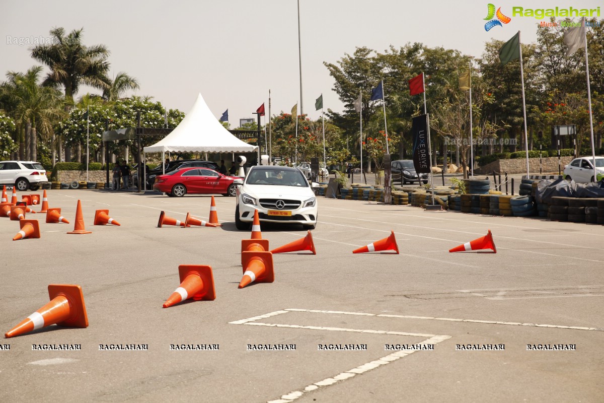 Luxe Drive by Mercedes Benz at Shamshabad Go Karting track, RGIA, Hyderabad