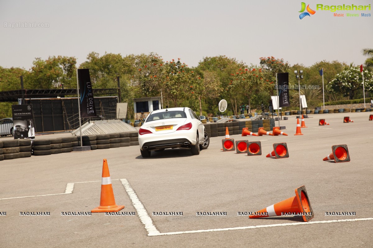 Luxe Drive by Mercedes Benz at Shamshabad Go Karting track, RGIA, Hyderabad