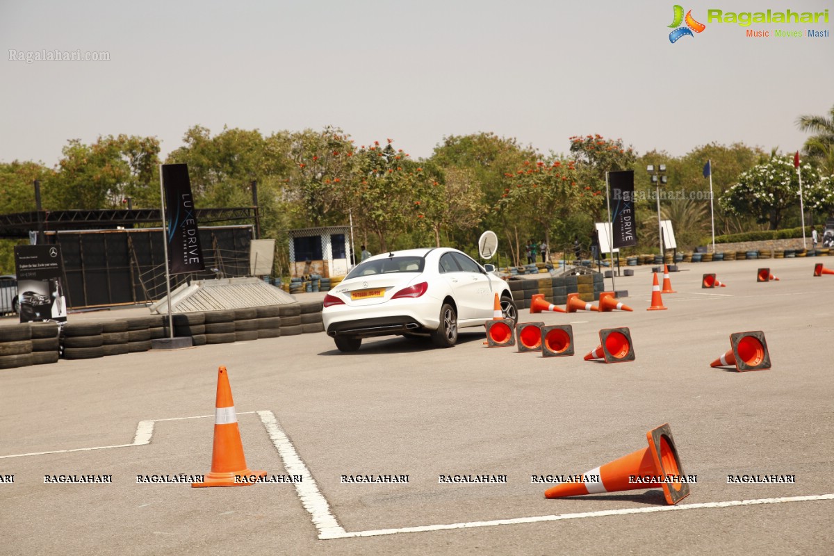 Luxe Drive by Mercedes Benz at Shamshabad Go Karting track, RGIA, Hyderabad