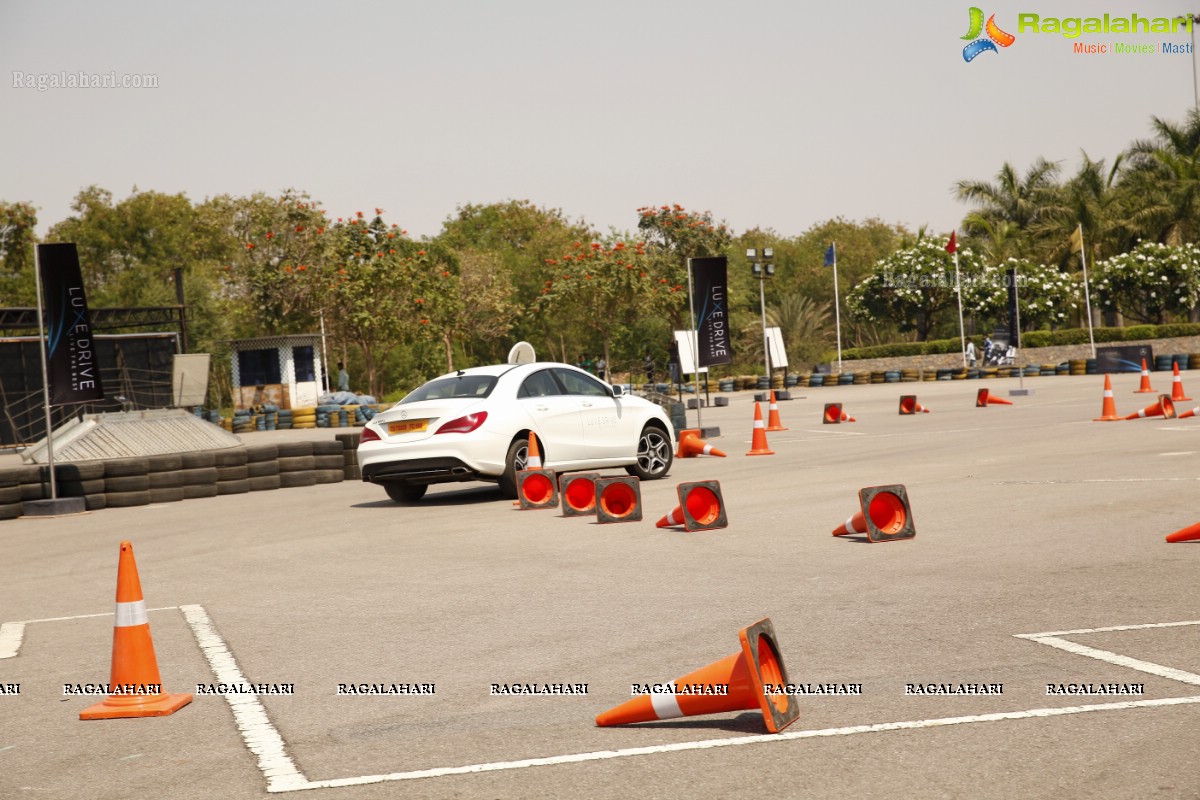 Luxe Drive by Mercedes Benz at Shamshabad Go Karting track, RGIA, Hyderabad