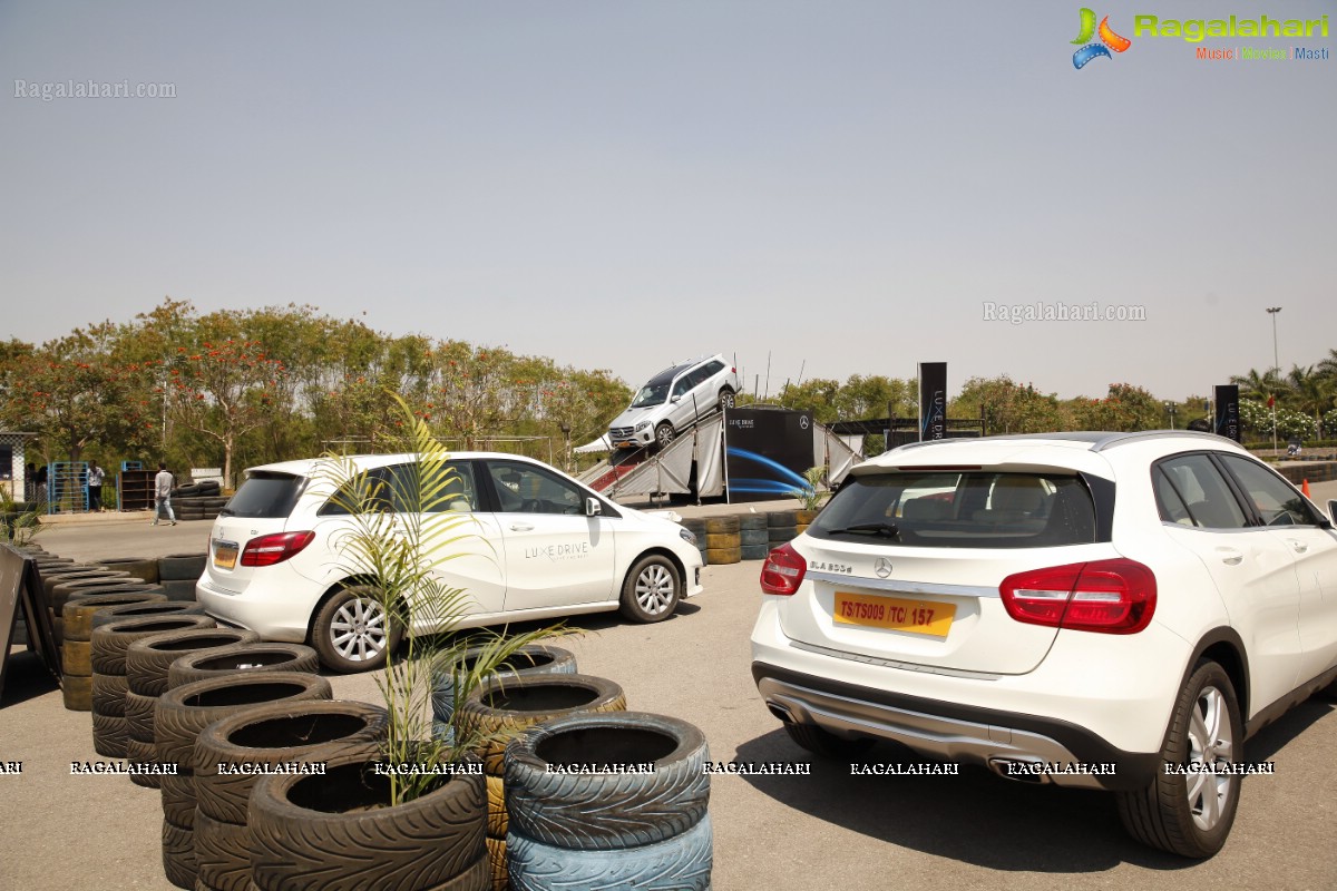 Luxe Drive by Mercedes Benz at Shamshabad Go Karting track, RGIA, Hyderabad