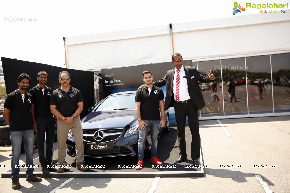 Luxe Drive by Mercedes Benz at Shamshabad Go Karting track, RGIA, Hyderabad