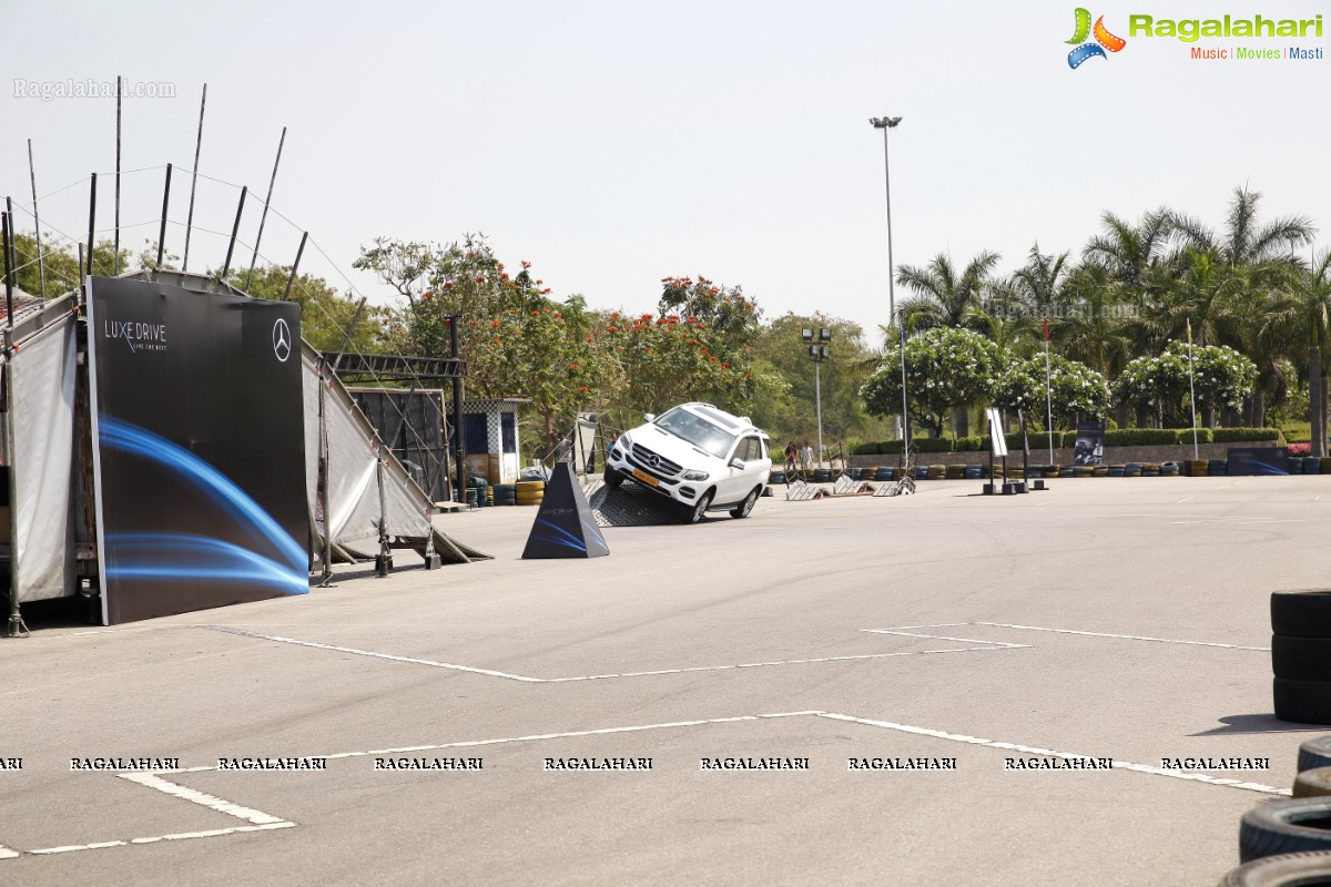 Luxe Drive by Mercedes Benz at Shamshabad Go Karting track, RGIA, Hyderabad