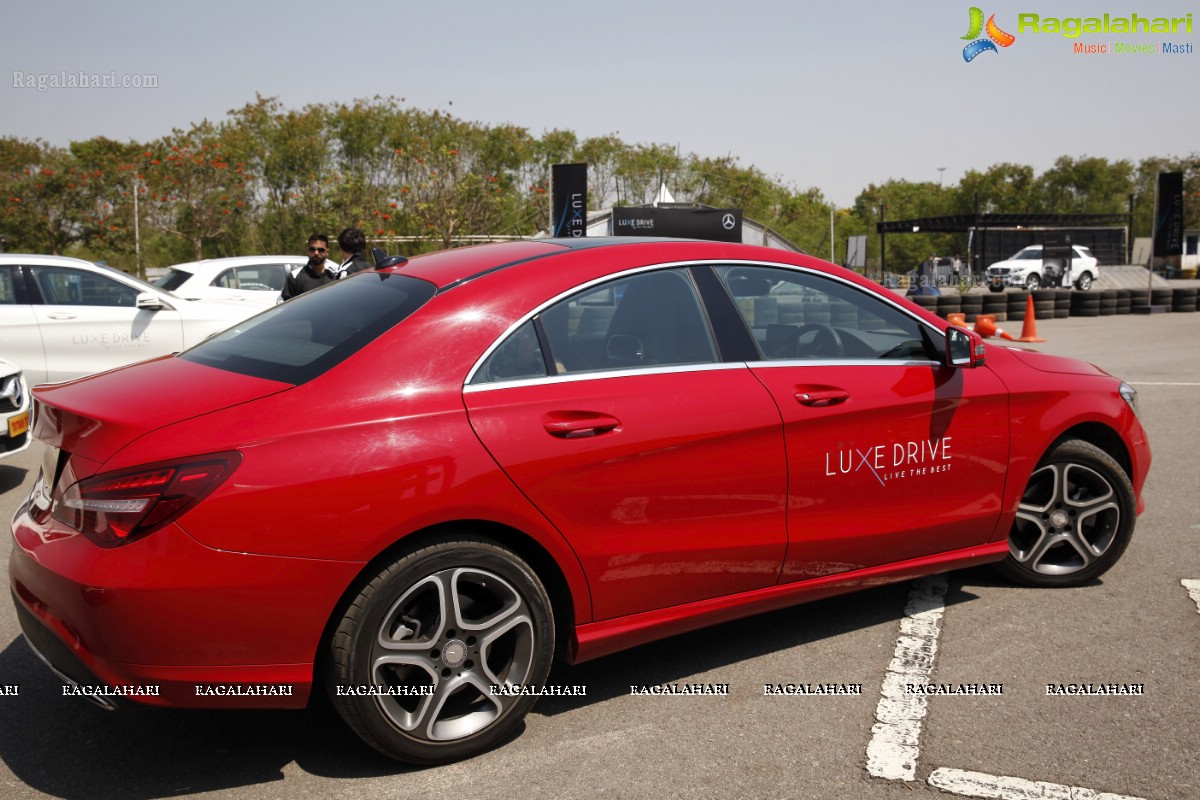 Luxe Drive by Mercedes Benz at Shamshabad Go Karting track, RGIA, Hyderabad