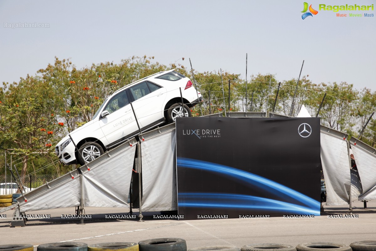 Luxe Drive by Mercedes Benz at Shamshabad Go Karting track, RGIA, Hyderabad