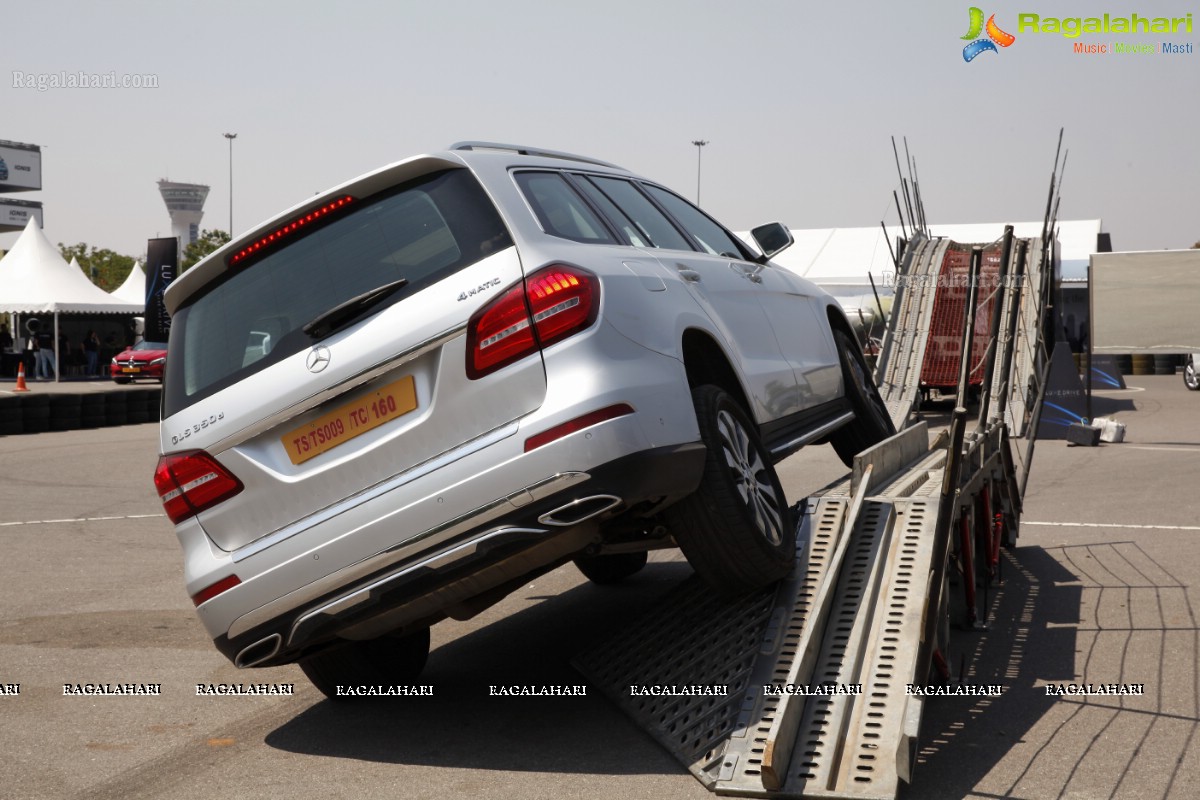 Luxe Drive by Mercedes Benz at Shamshabad Go Karting track, RGIA, Hyderabad