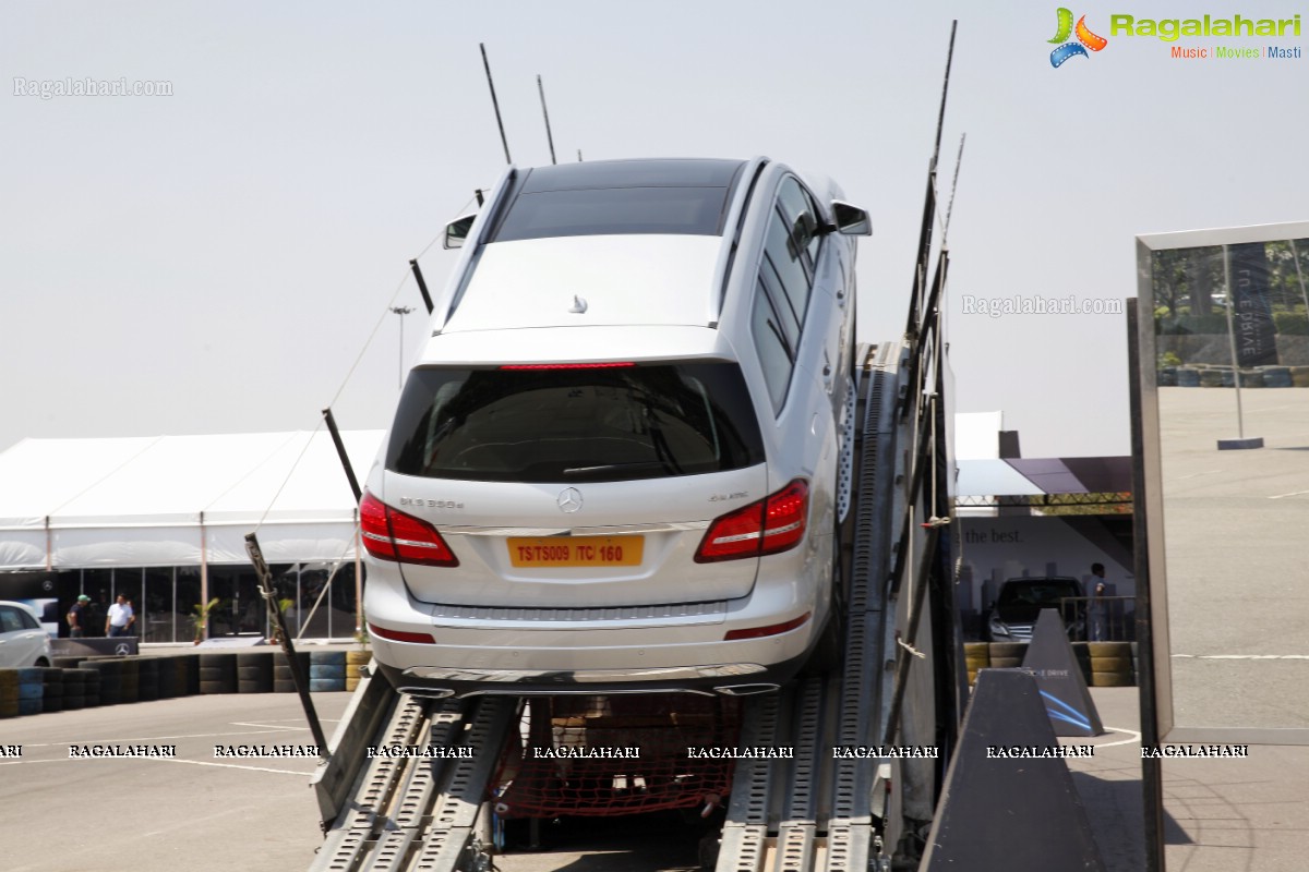 Luxe Drive by Mercedes Benz at Shamshabad Go Karting track, RGIA, Hyderabad