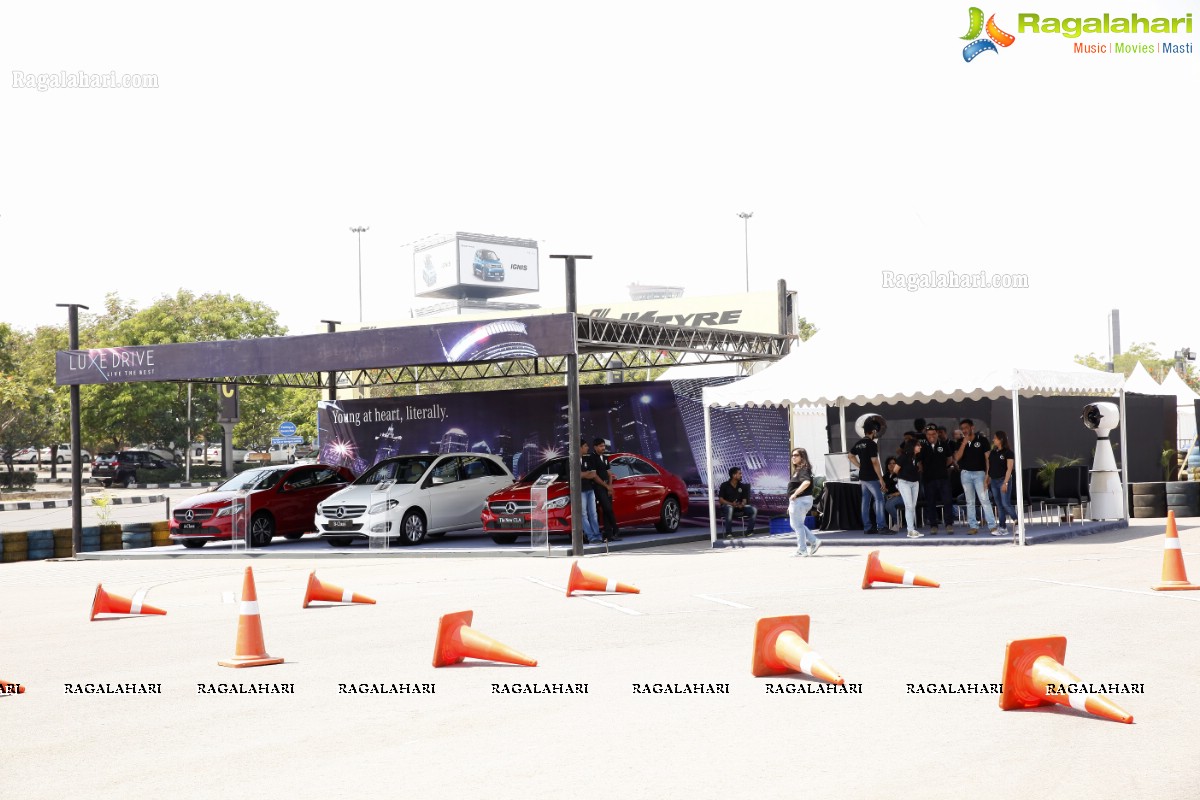 Luxe Drive by Mercedes Benz at Shamshabad Go Karting track, RGIA, Hyderabad