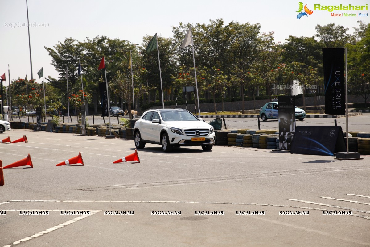 Luxe Drive by Mercedes Benz at Shamshabad Go Karting track, RGIA, Hyderabad