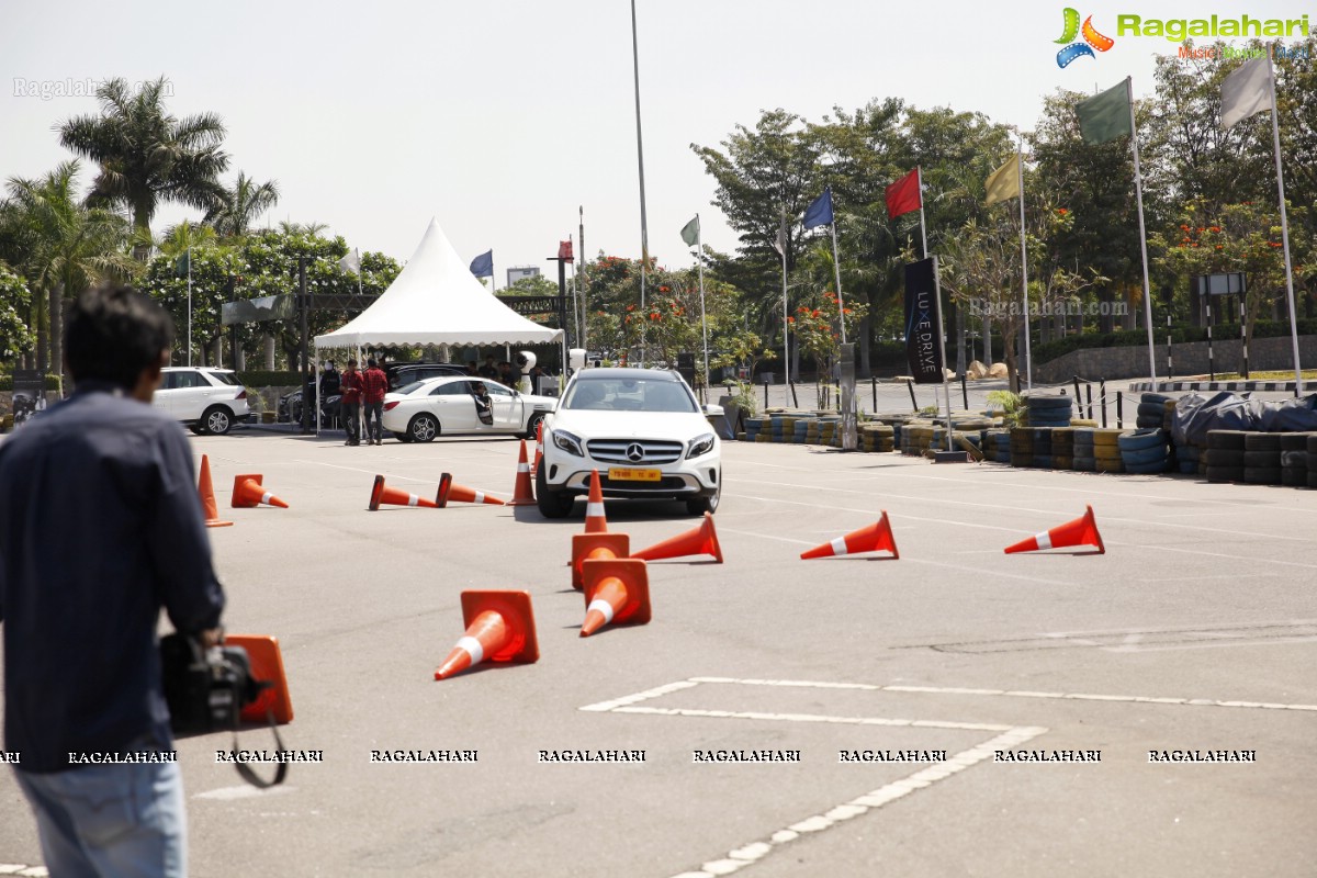 Luxe Drive by Mercedes Benz at Shamshabad Go Karting track, RGIA, Hyderabad