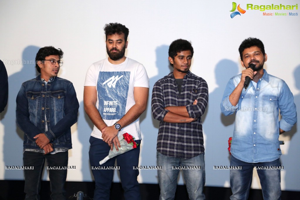 Mr. Mosagadu Premiere Show at Prasads Labs, Hyderabad
