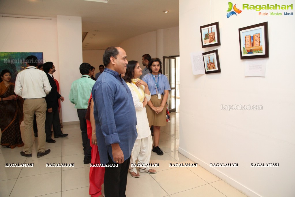 An Artistic Avenue - Art Exhibits by International Baccalaureate Diploma Programme Students at Oakridge International School, Hyderabad
