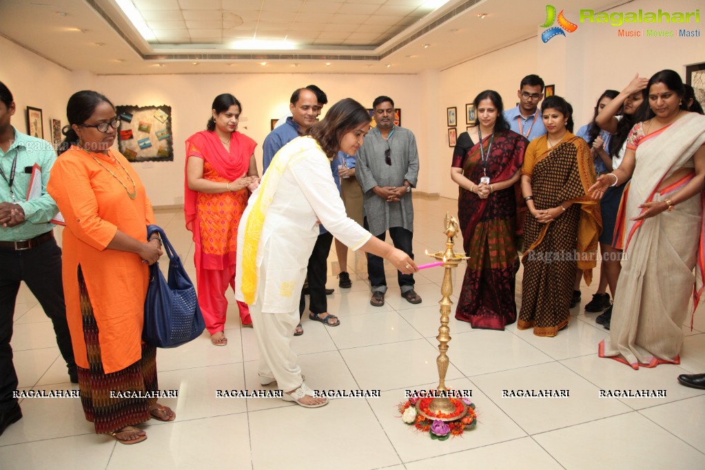 An Artistic Avenue - Art Exhibits by International Baccalaureate Diploma Programme Students at Oakridge International School, Hyderabad