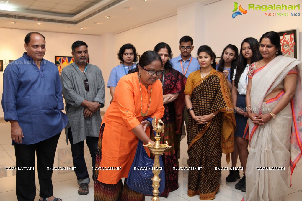 An Artistic Avenue - Art Exhibits by International Baccalaureate Diploma Programme Students at Oakridge International School, Hyderabad