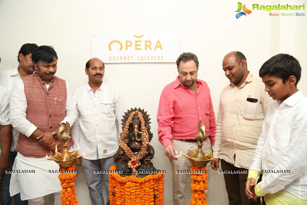 Raunaq Yar Khan launches Opera Gourmet Caterers at Road No.86, Jubilee Hills