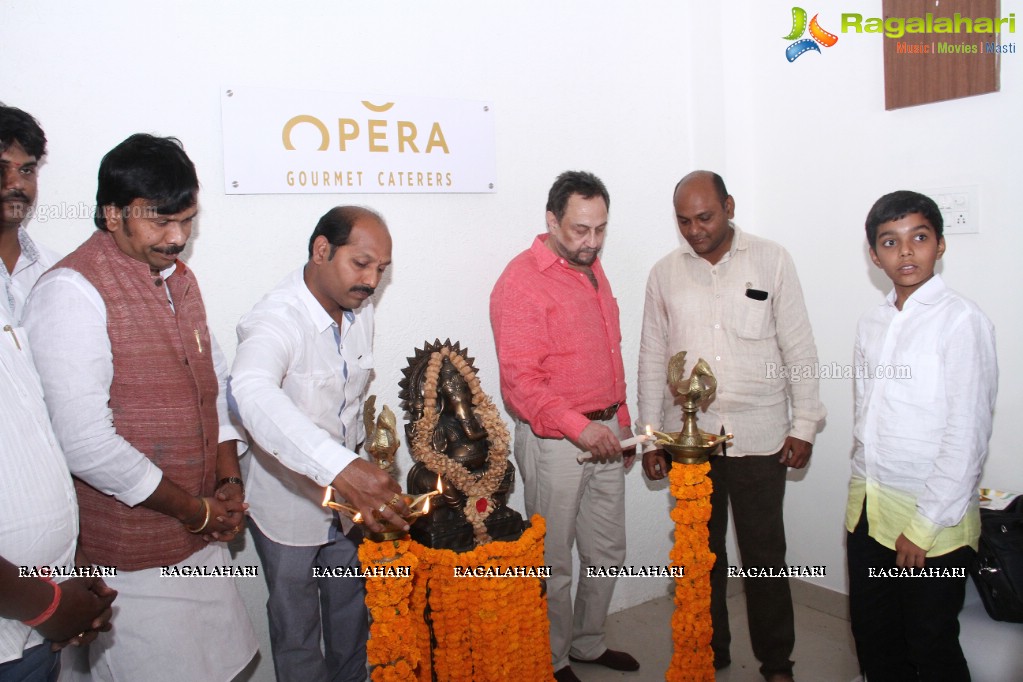 Raunaq Yar Khan launches Opera Gourmet Caterers at Road No.86, Jubilee Hills