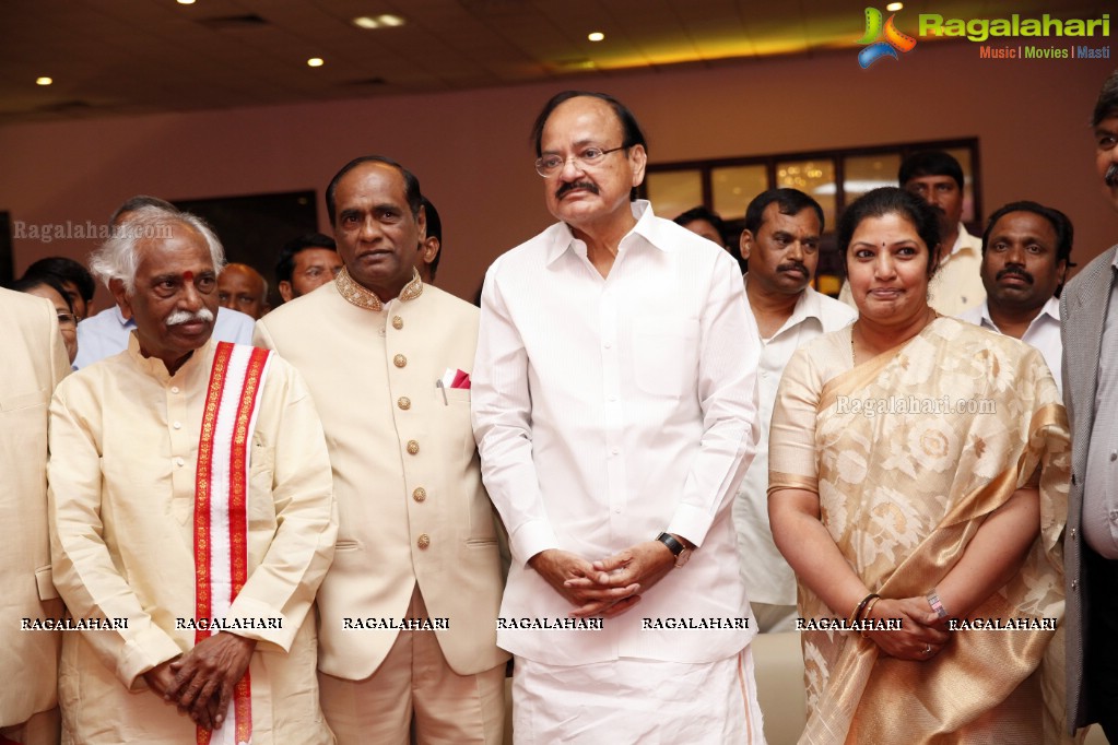 Grand Wedding Reception of Rahul with Deepika at Jalavihar, Hyderabad