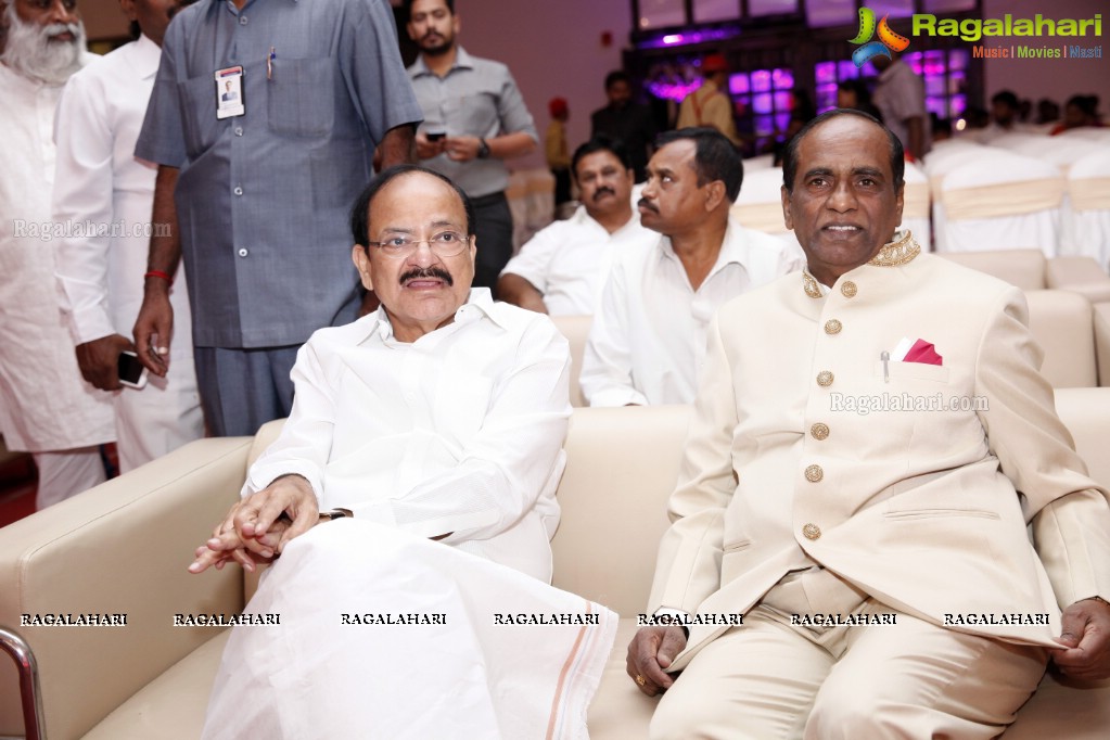 Grand Wedding Reception of Rahul with Deepika at Jalavihar, Hyderabad