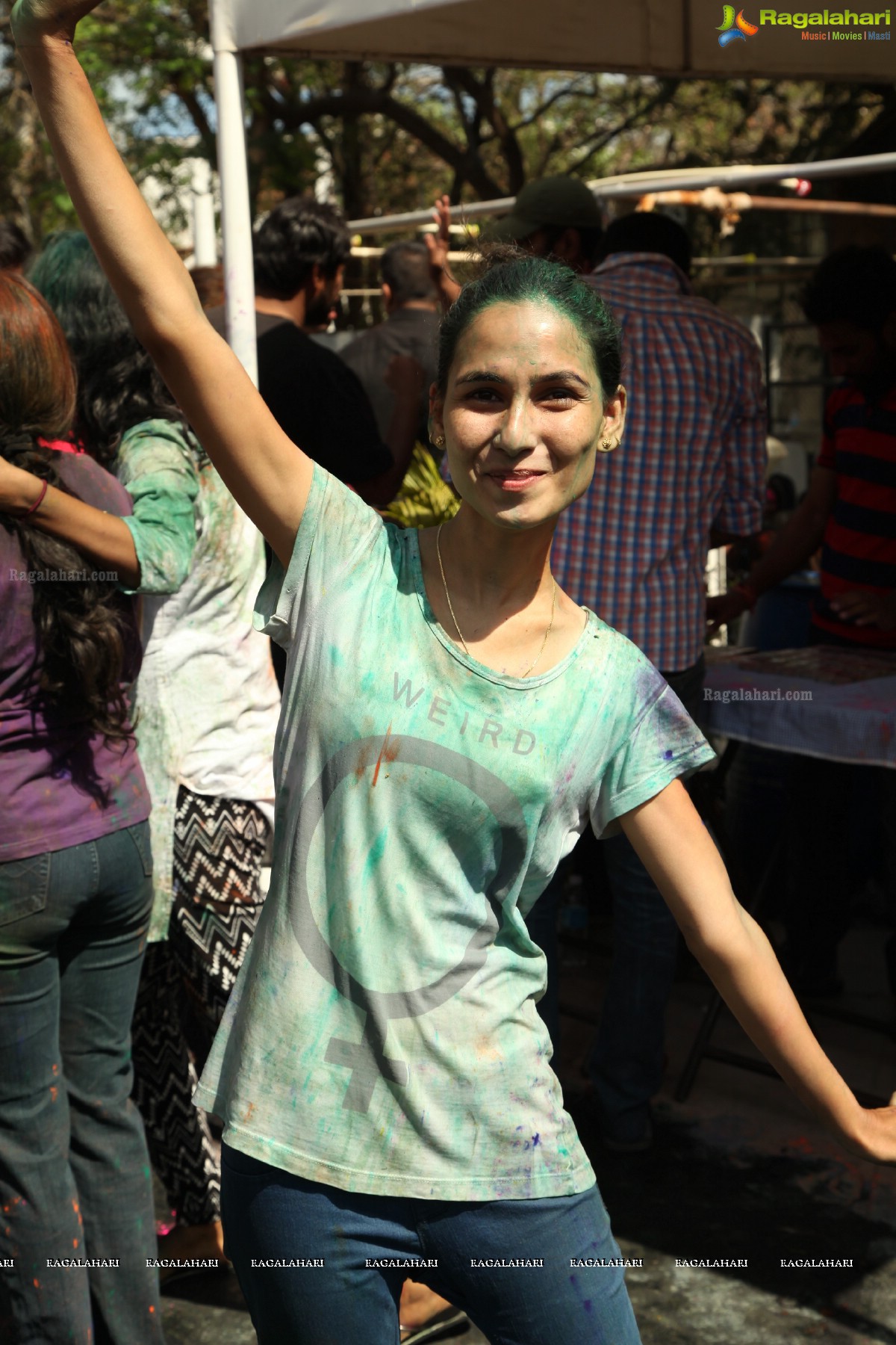Rang Barse Holi Party at Oyster Lounge, Jubilee Hills, Hyderabad