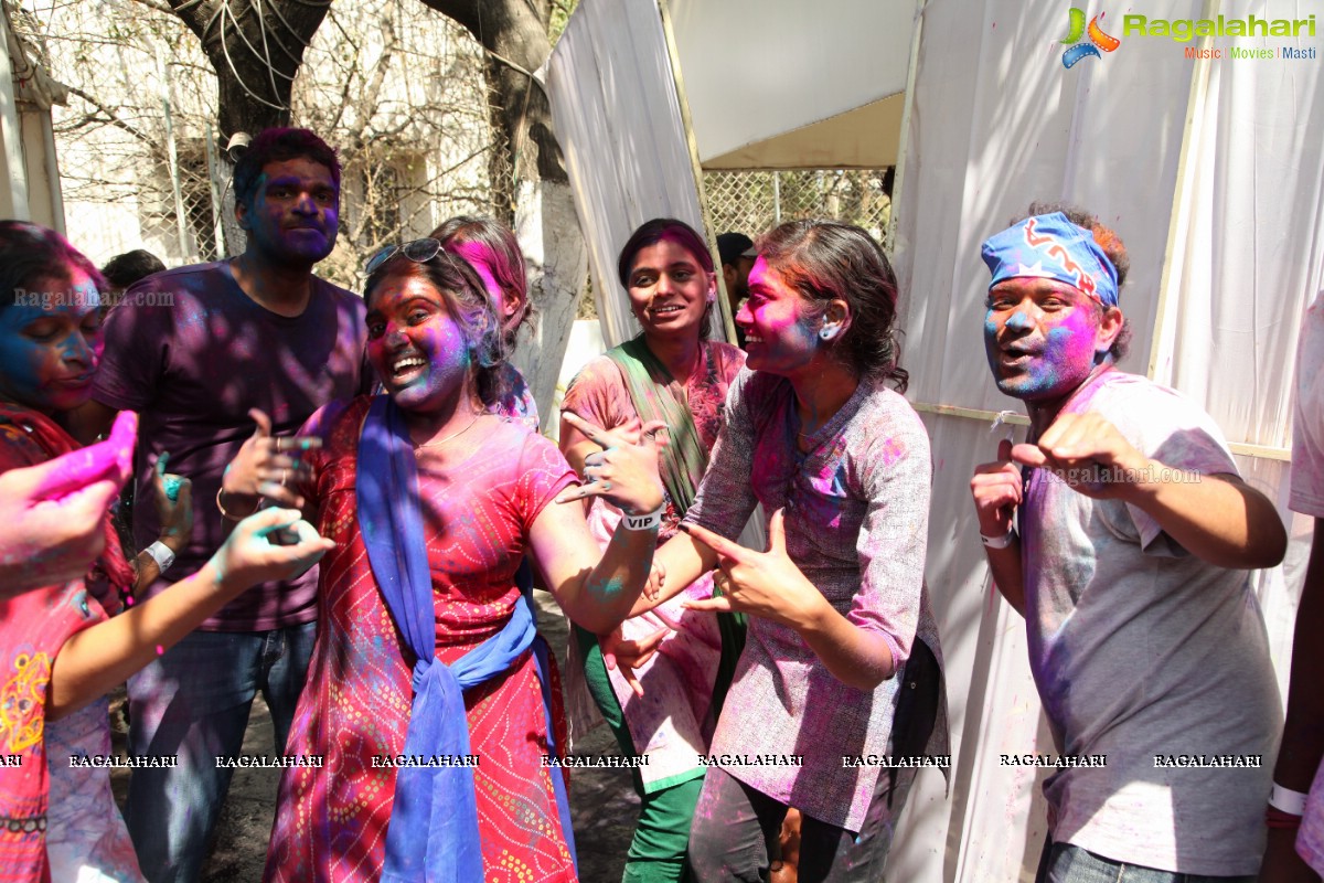 Rang Barse Holi Party at Oyster Lounge, Jubilee Hills, Hyderabad