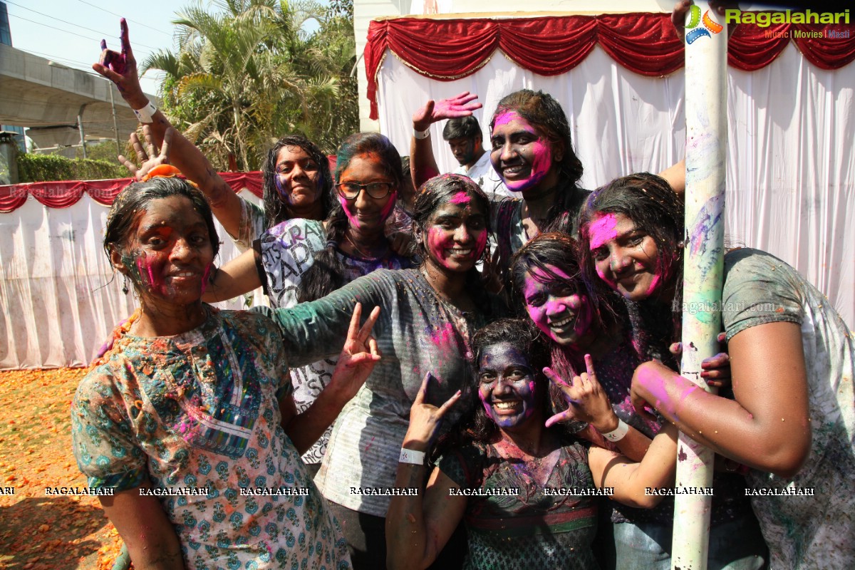 Rang Barse Holi Party at Oyster Lounge, Jubilee Hills, Hyderabad