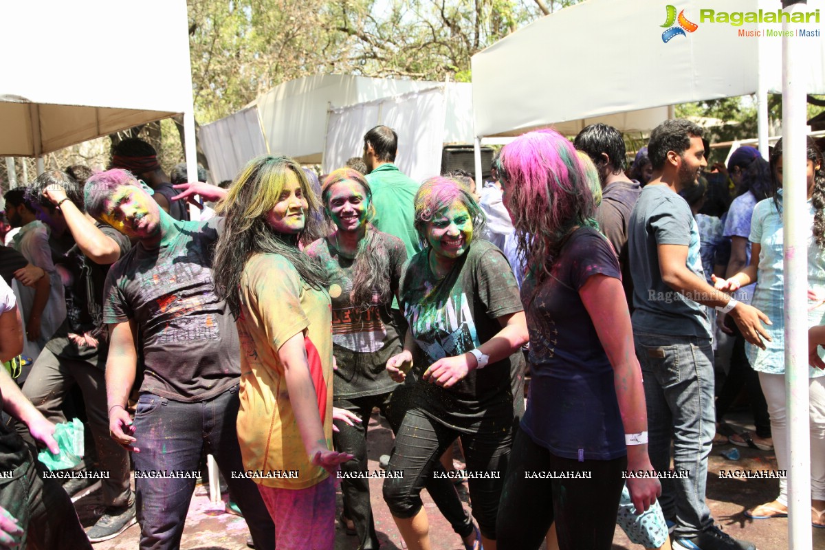 Rang Barse Holi Party at Oyster Lounge, Jubilee Hills, Hyderabad