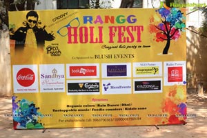 Rangg Holi Fest Poster 2017